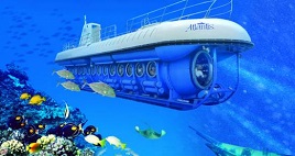 White Submarine in Honolulu Thumbnail